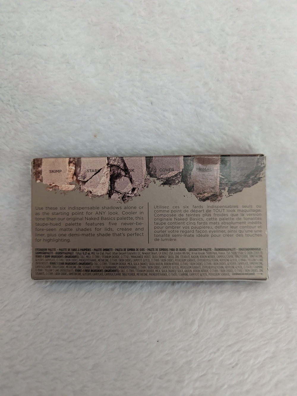 Urban Decay Naked2 Basics Eyeshadow Palette - Beige Taupe Neutral - Picture 2 of 2